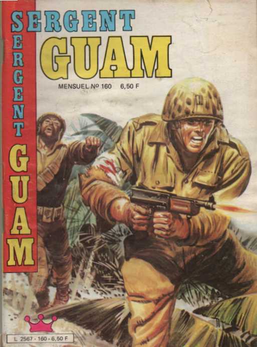 Scan de la Couverture Sergent Guam n 160